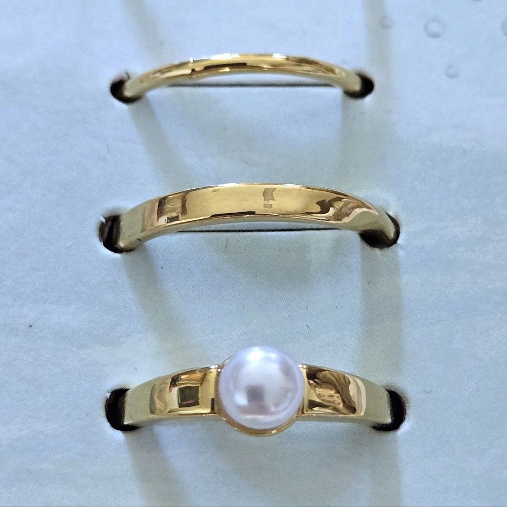 House🏠 of Harlow 1960 Five🖐 Gold💛 Rings💍 - NIB - Picture 8 of 16